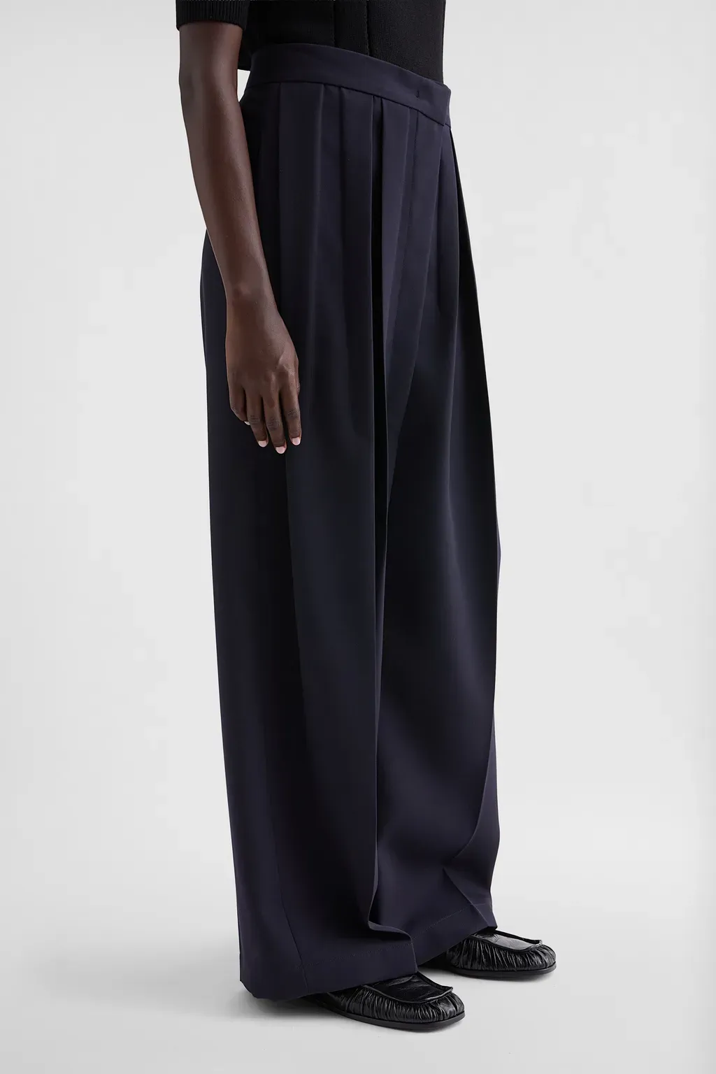 Wool Gabardine Trousers