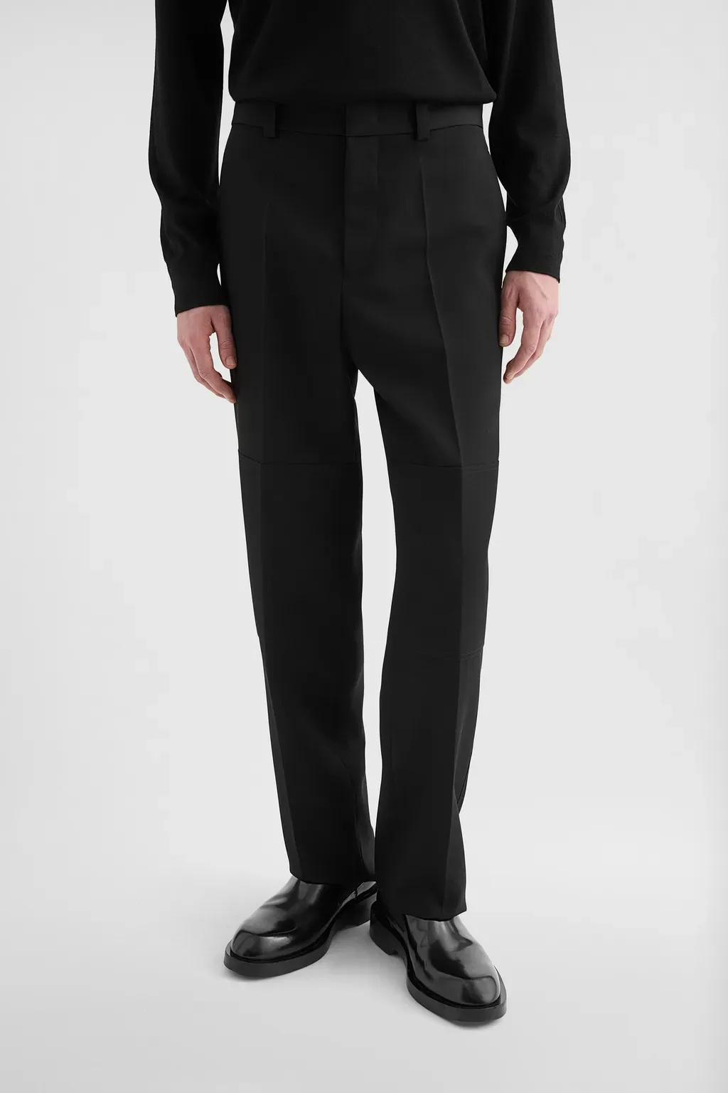 Wool Gabardine Trousers