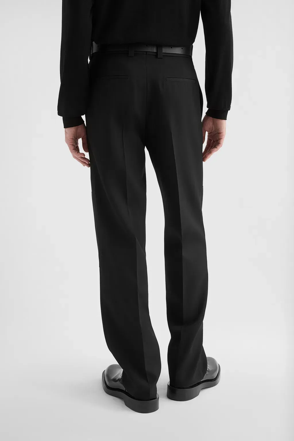 Wool Gabardine Trousers