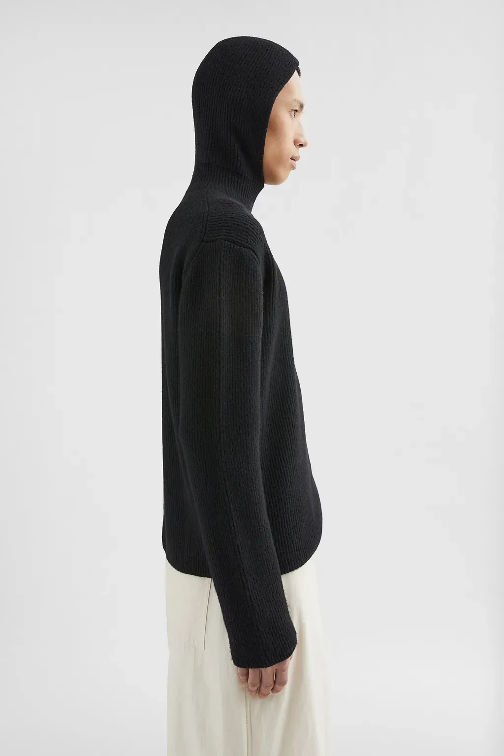 Wool Hooded Sweater