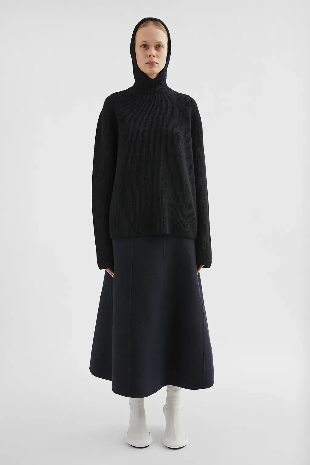 Wool Hooded Sweater