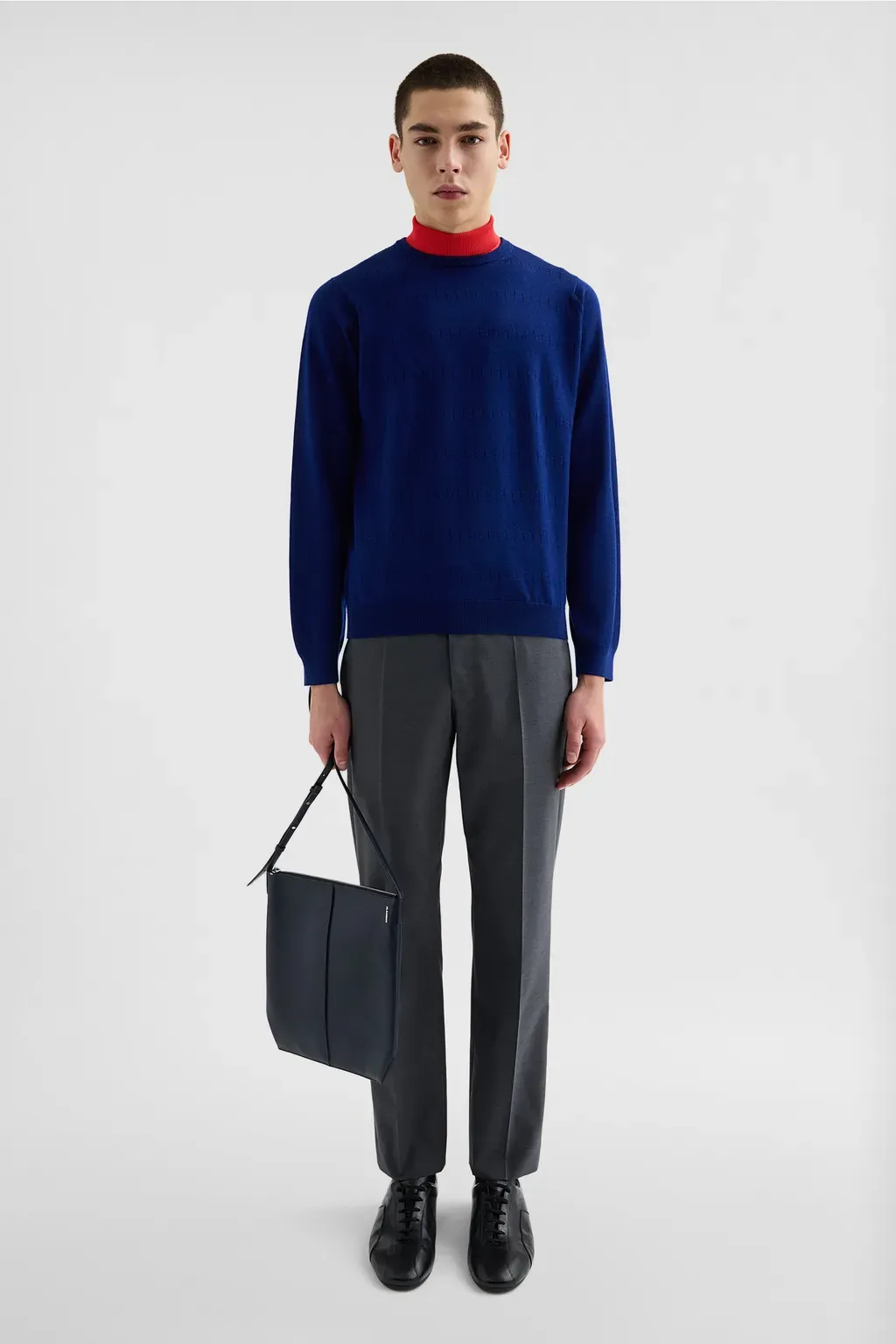 Wool Pointelle Sweater