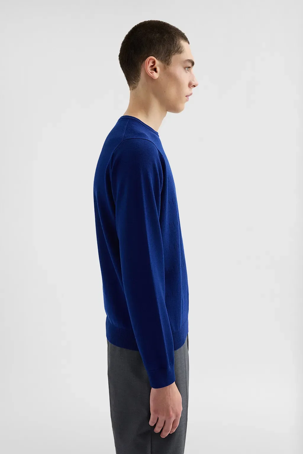 Wool Pointelle Sweater
