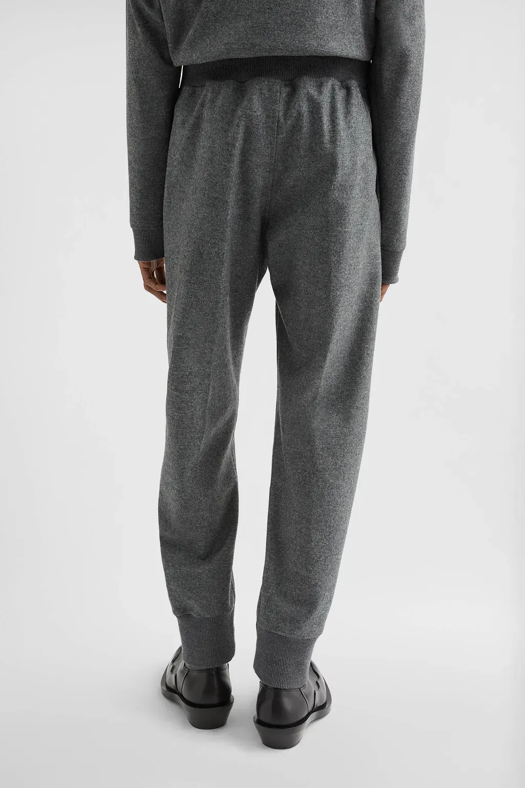 Wool Melton Sweatpants