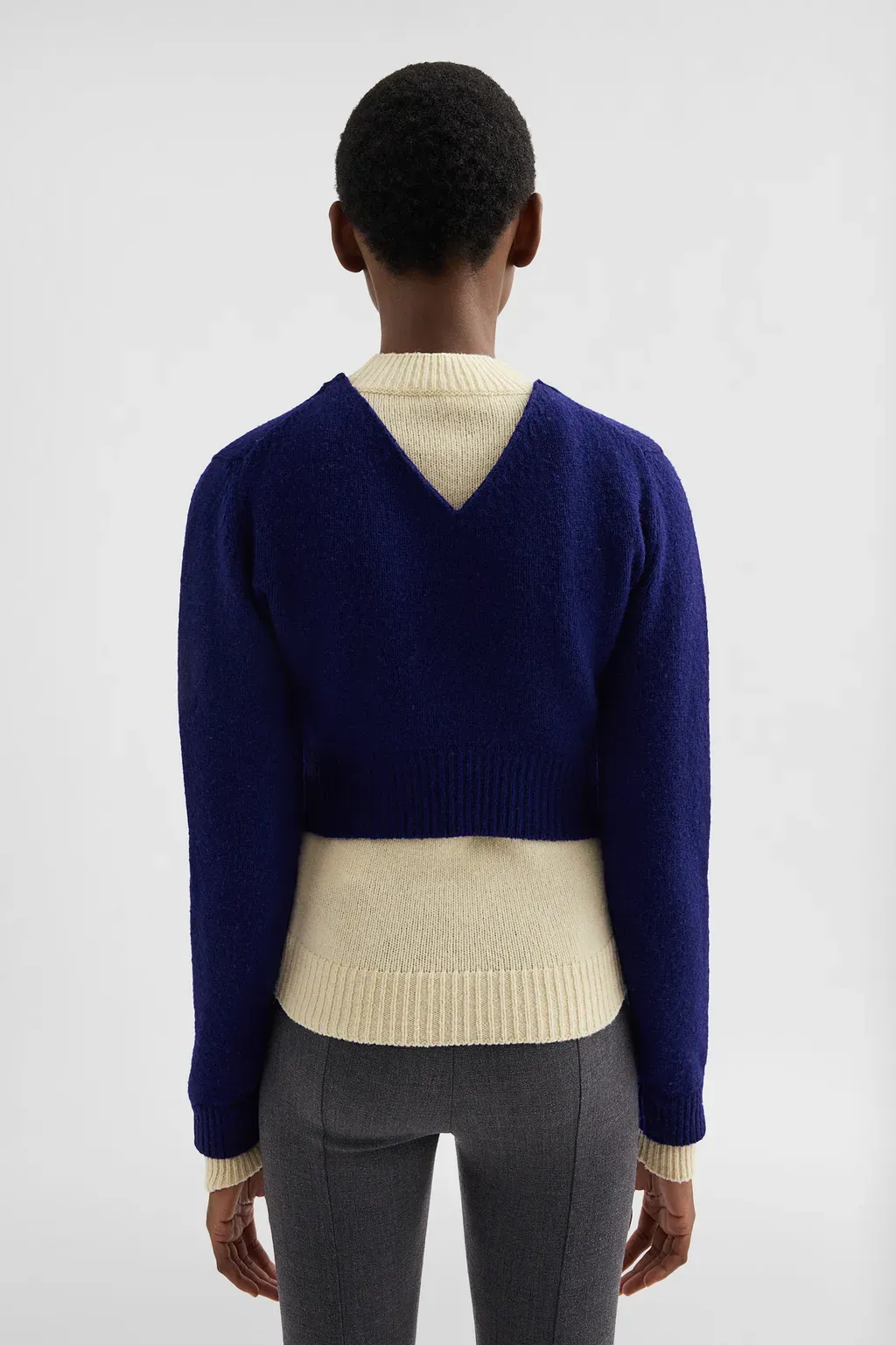 Wool Mock-Neck Sweater