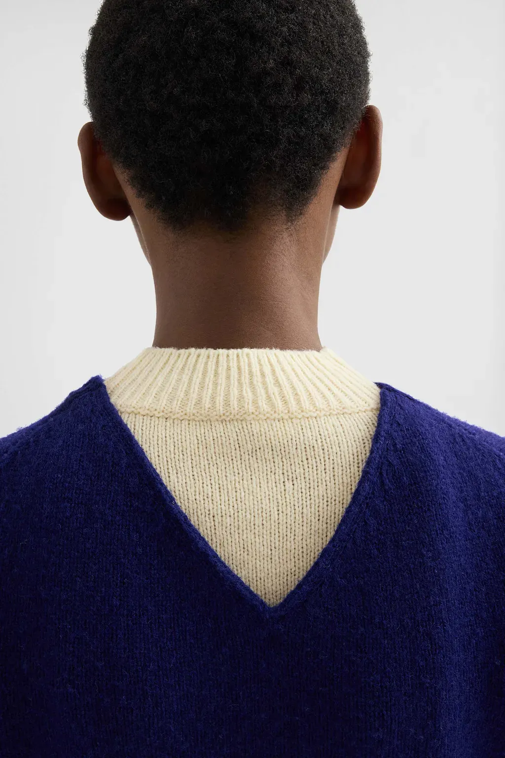 Wool Mock-Neck Sweater