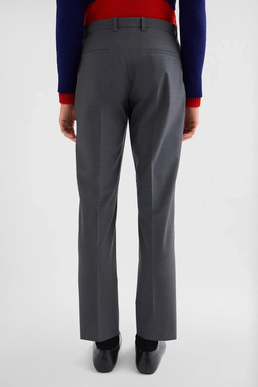Wool Poplin Trousers