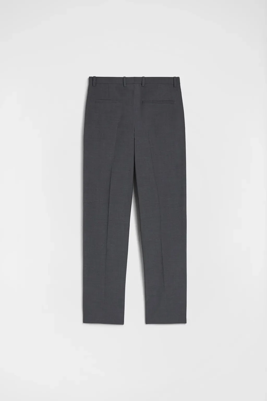 Wool Poplin Trousers