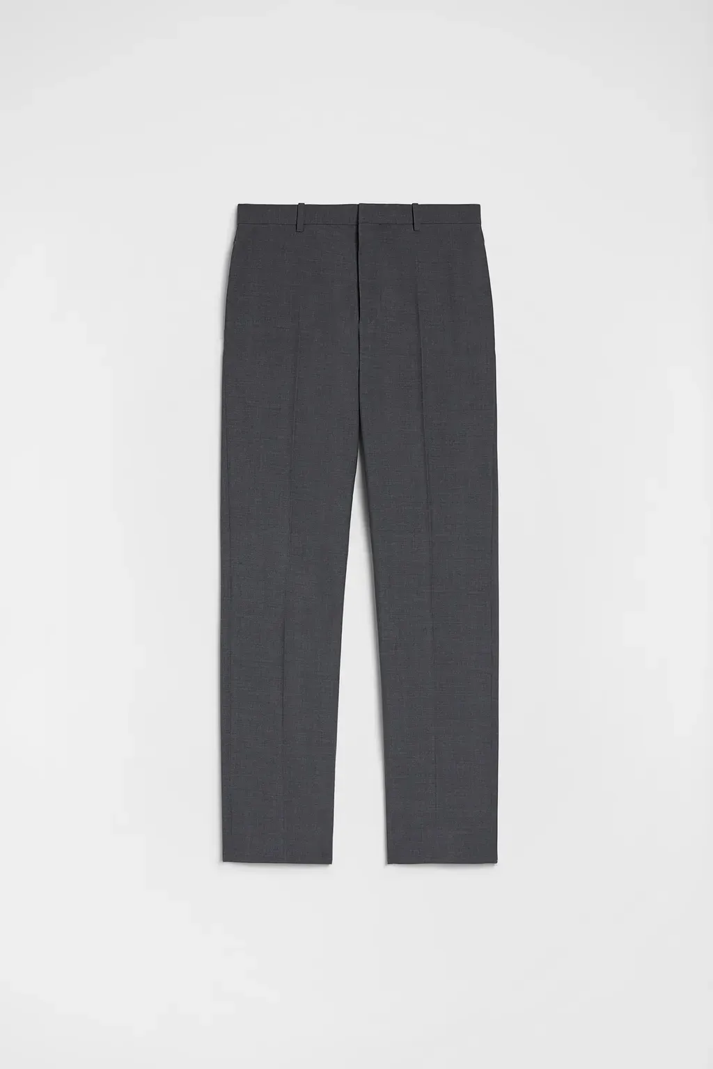 Wool Poplin Trousers