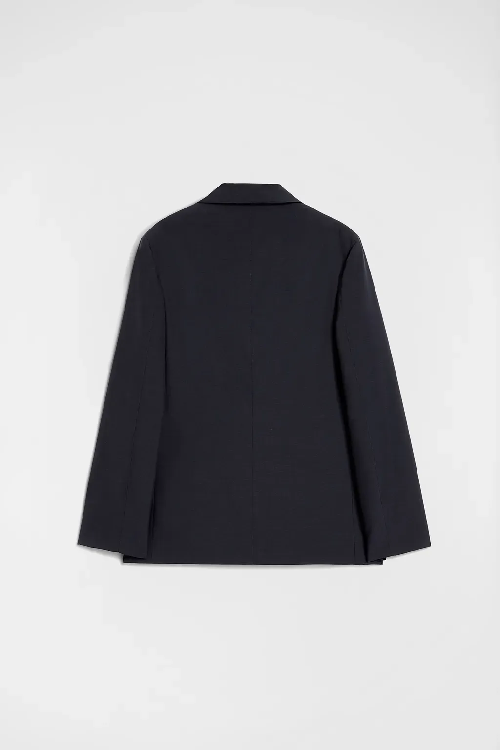 Wool Poplin Tailored Jacket