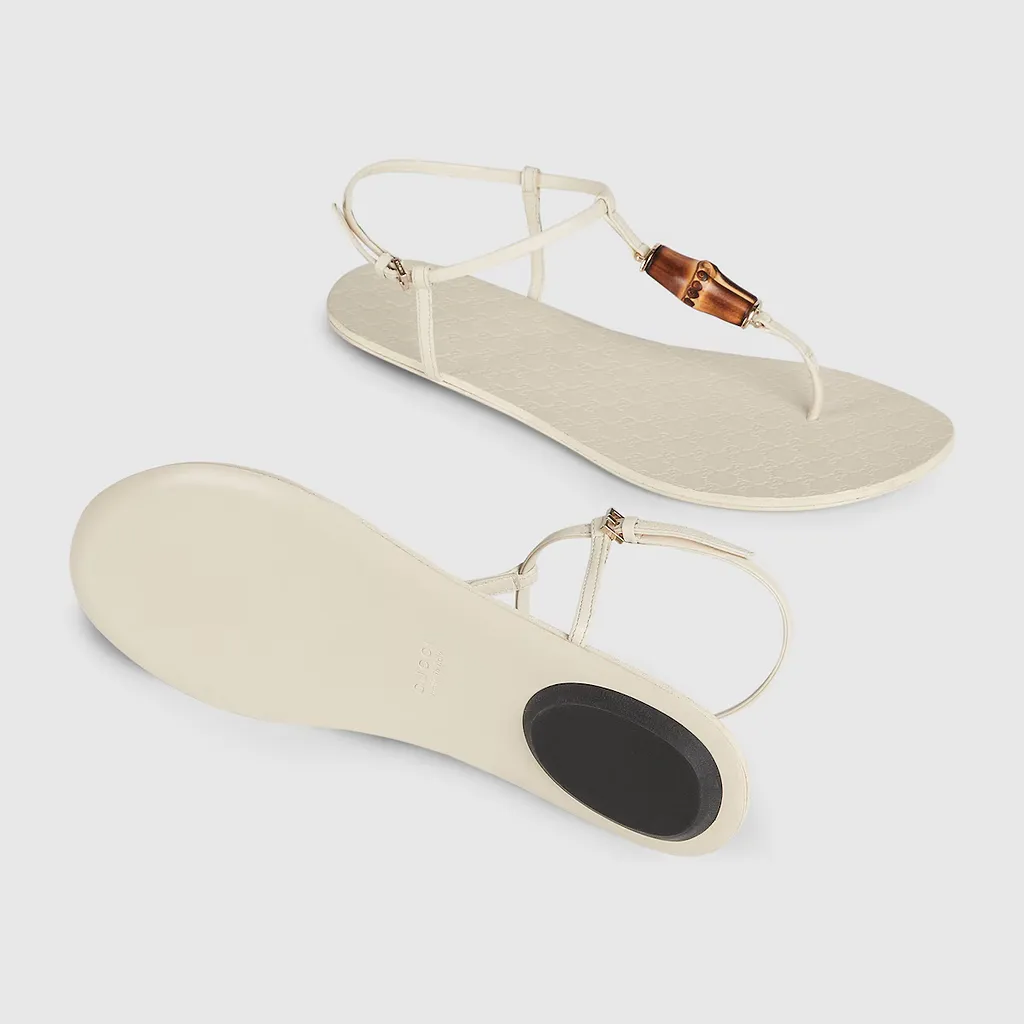 Thong Sandal With Bamboo