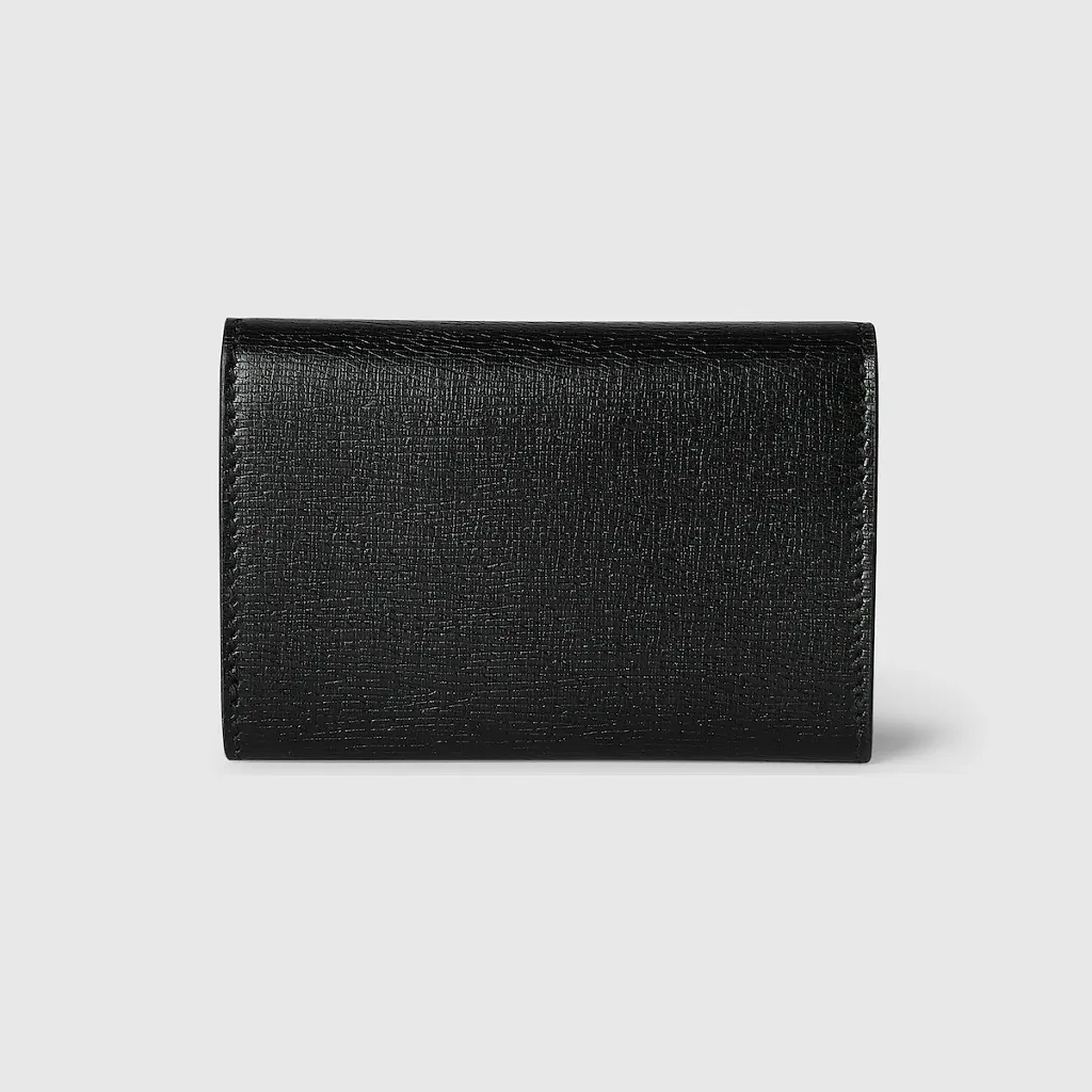 Card Case With Gucci Script