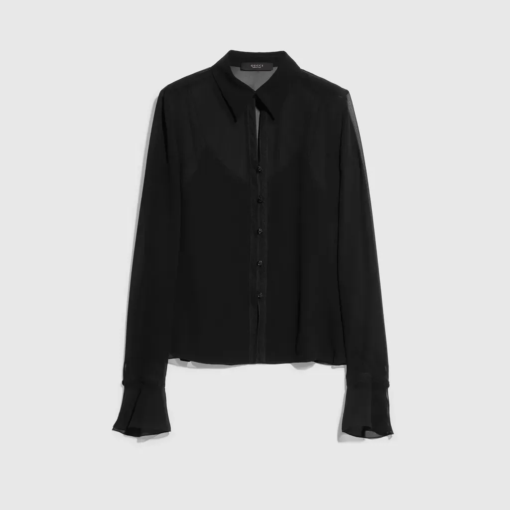 Light Silk Georgette Shirt