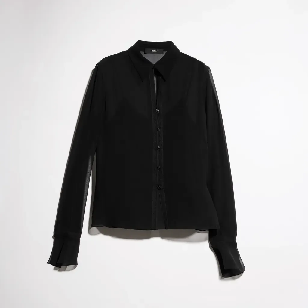 Light Silk Georgette Shirt