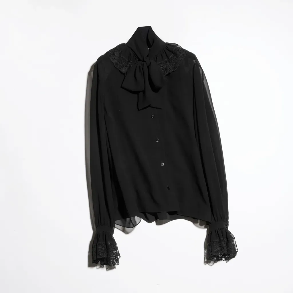 Light Silk Georgette Shirt