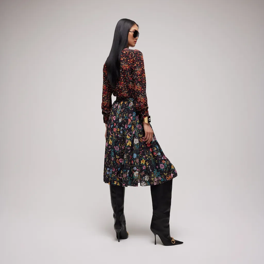 Printed Silk Shirt