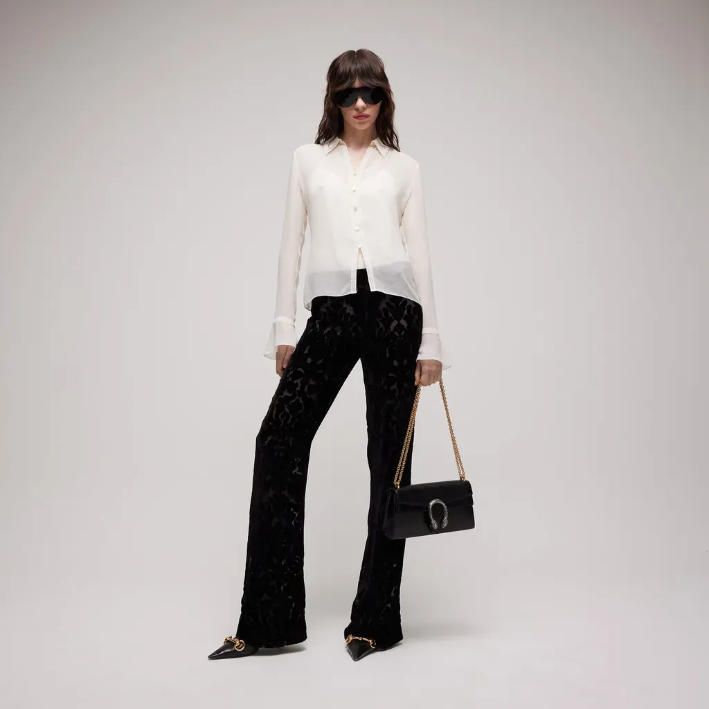 Light Silk Georgette Shirt