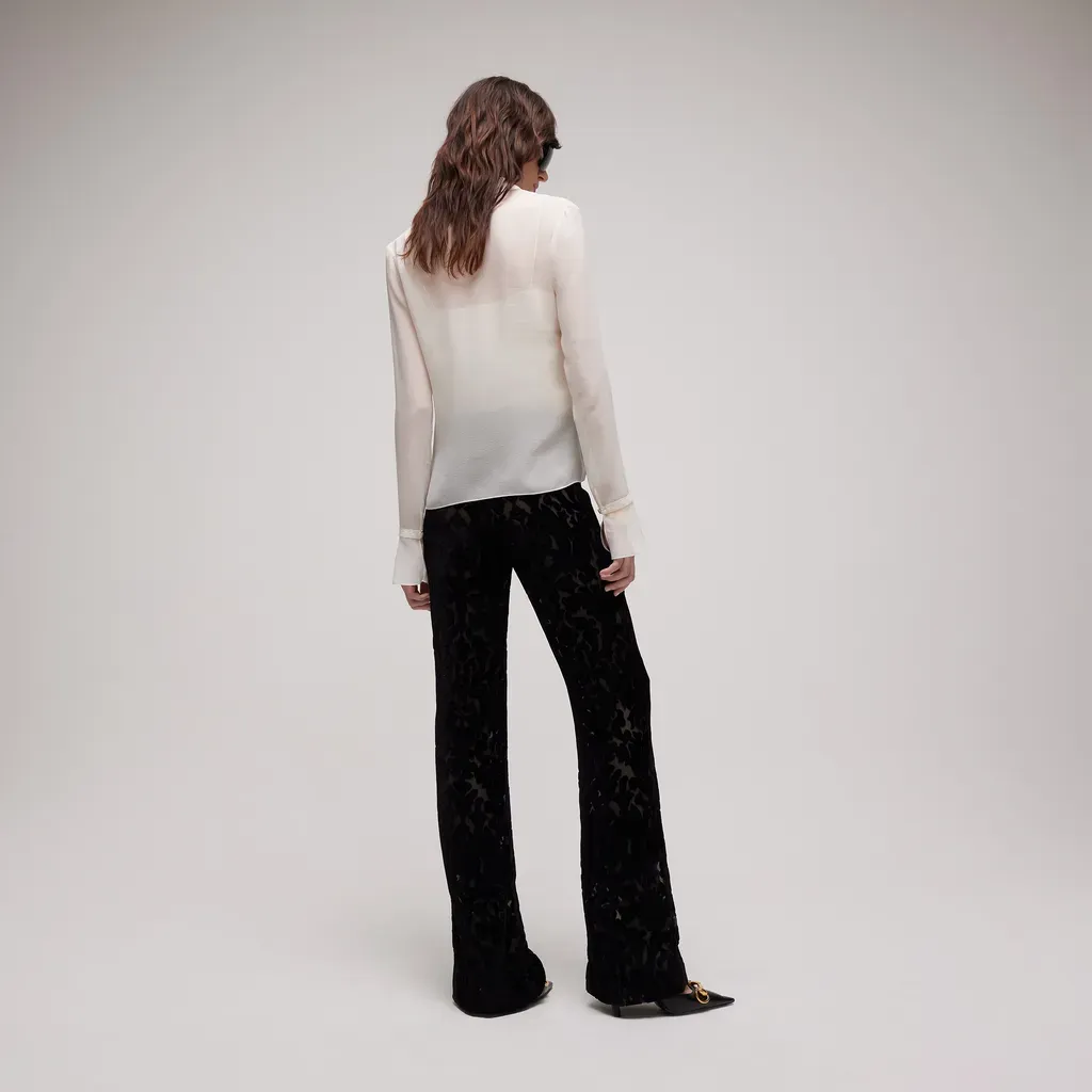 Light Silk Georgette Shirt