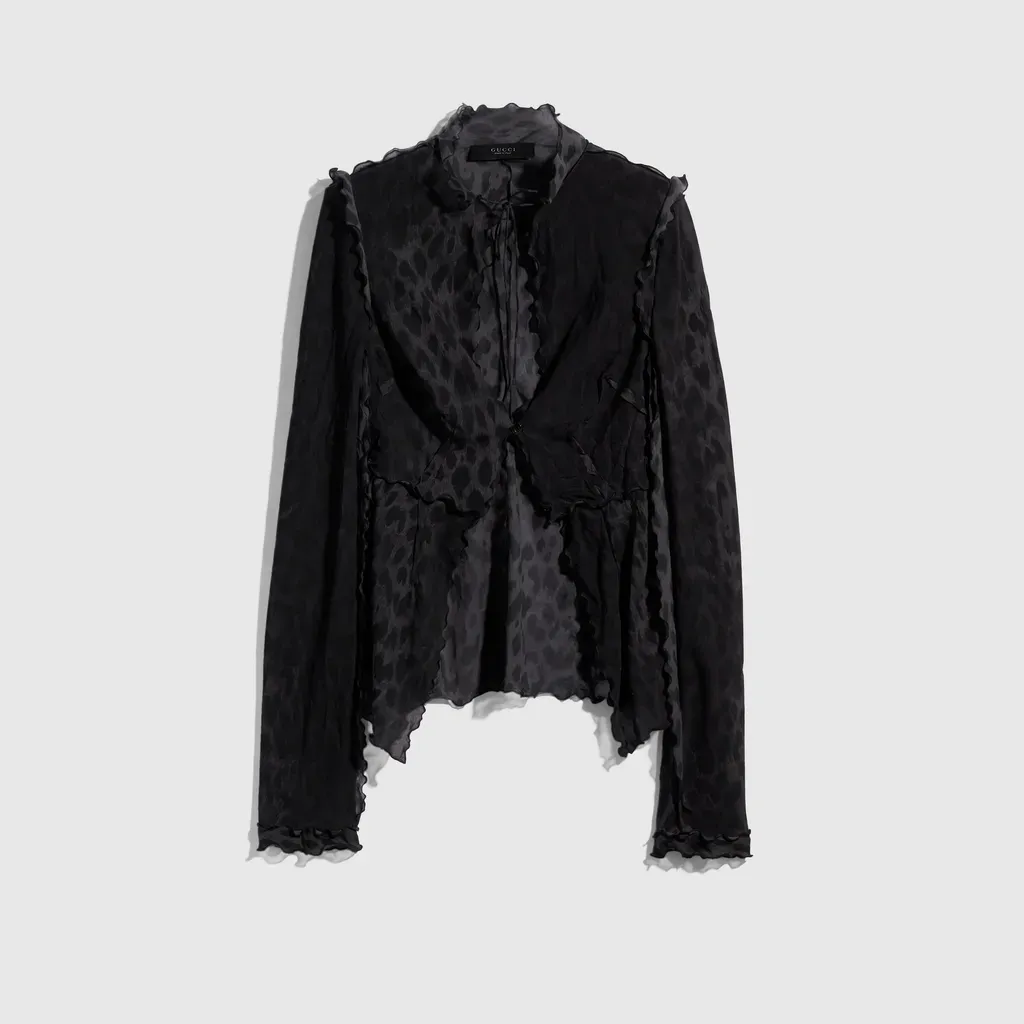 Printed Silk Blend Shirt
