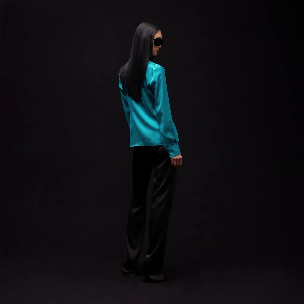 Silk Satin Shirt