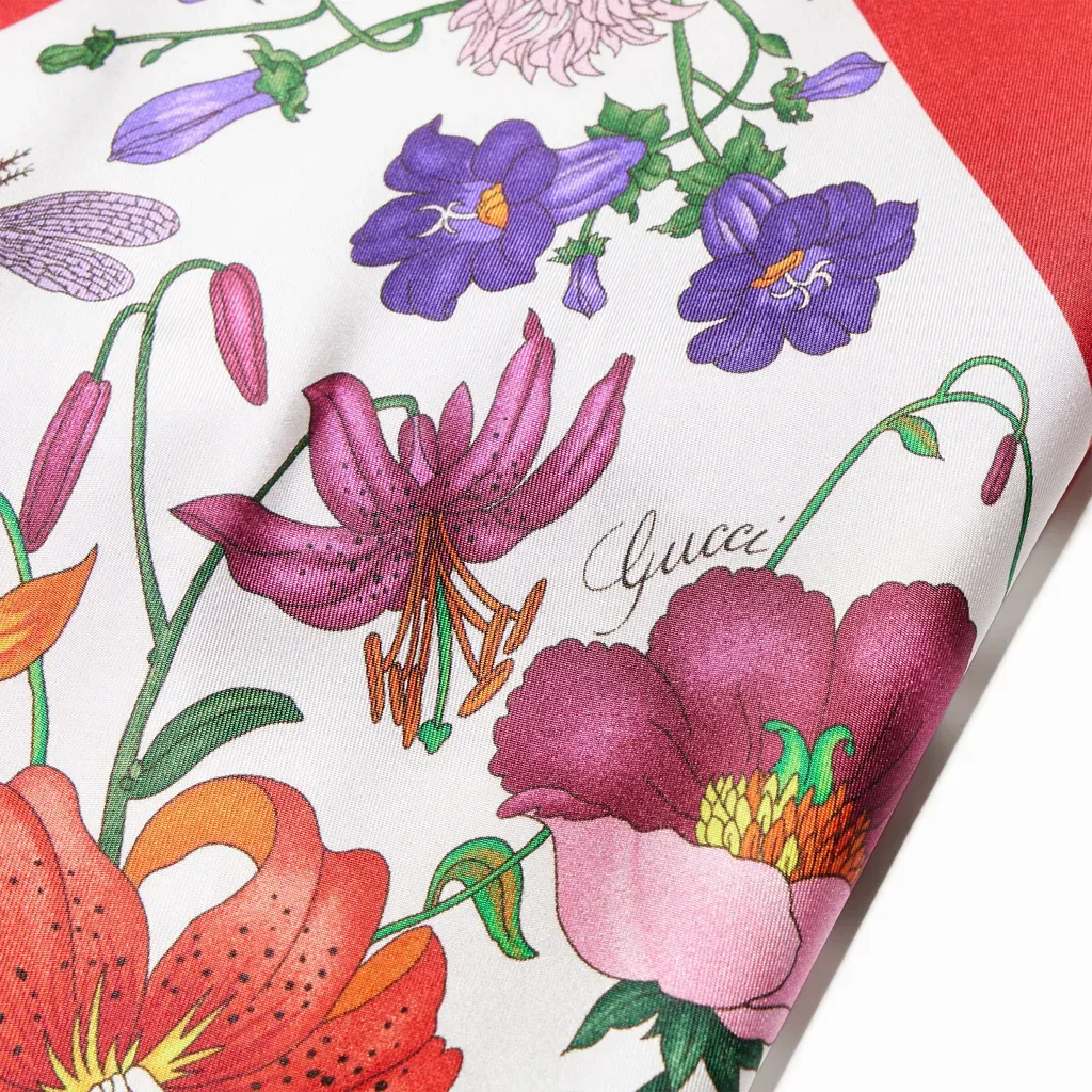 Printed Silk Top