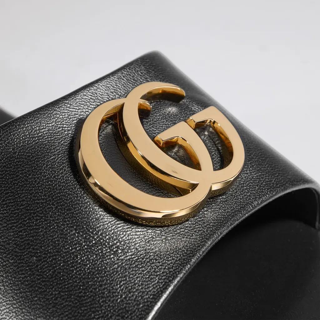Slide Sandal With Double G