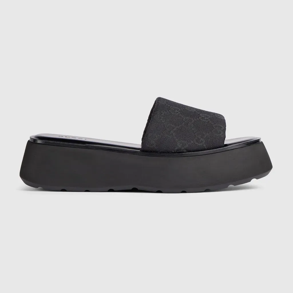 Flatform Slide Sandal