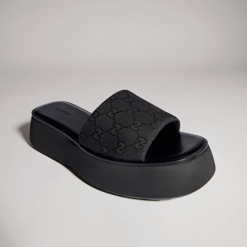 Flatform Slide Sandal