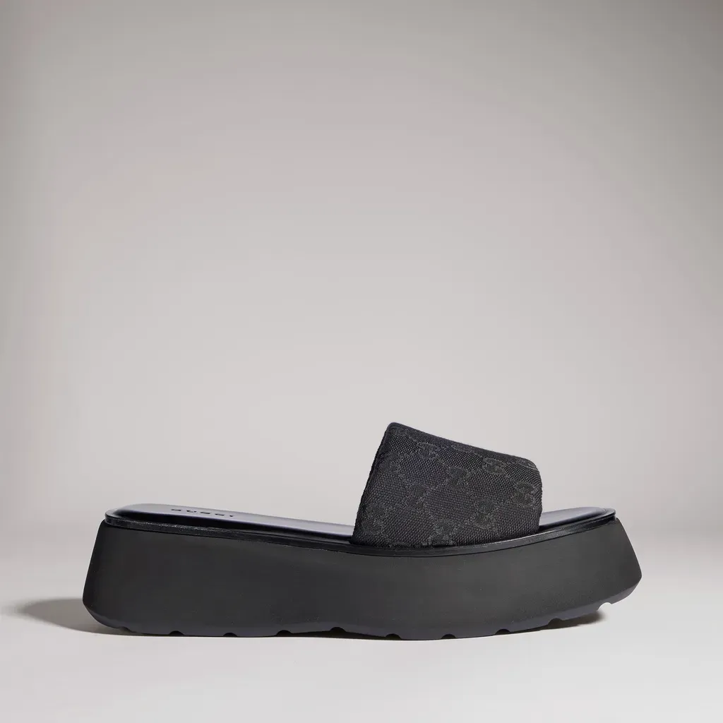 Flatform Slide Sandal