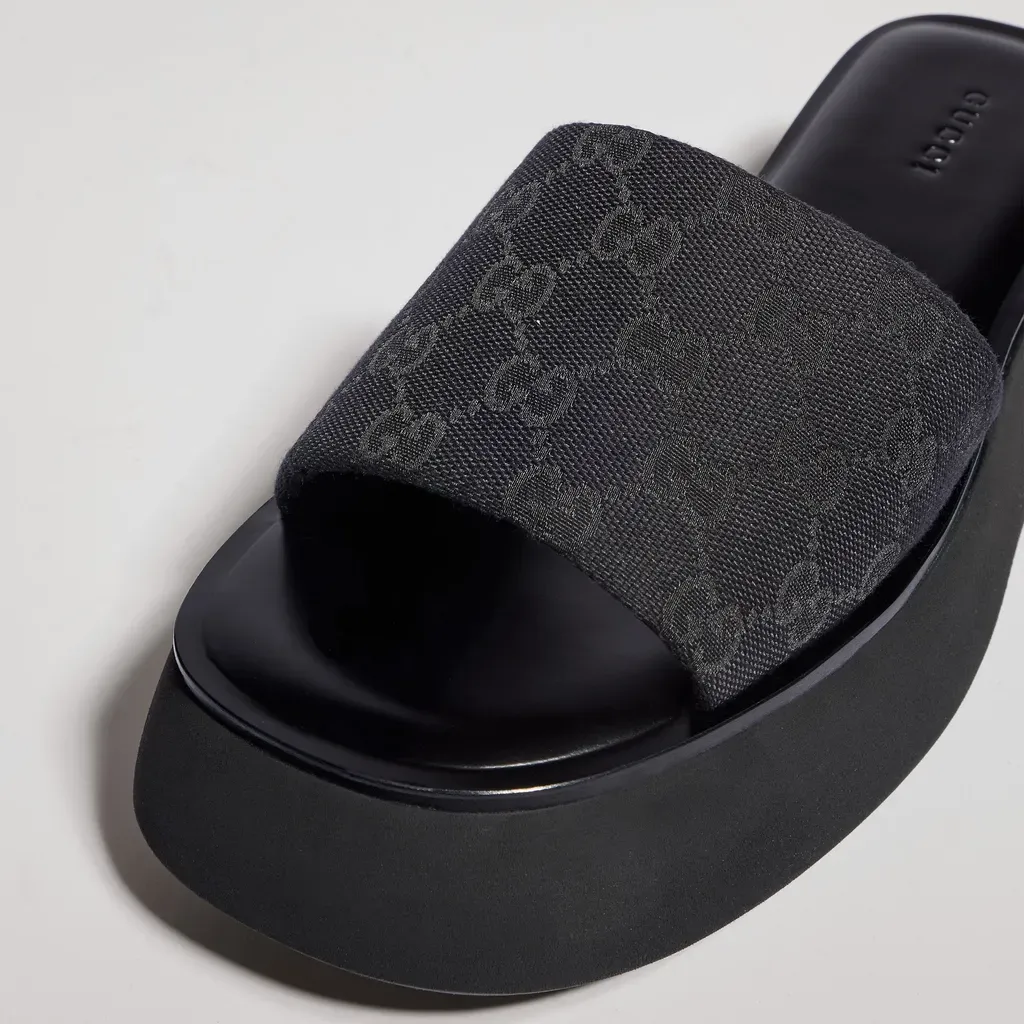 Flatform Slide Sandal