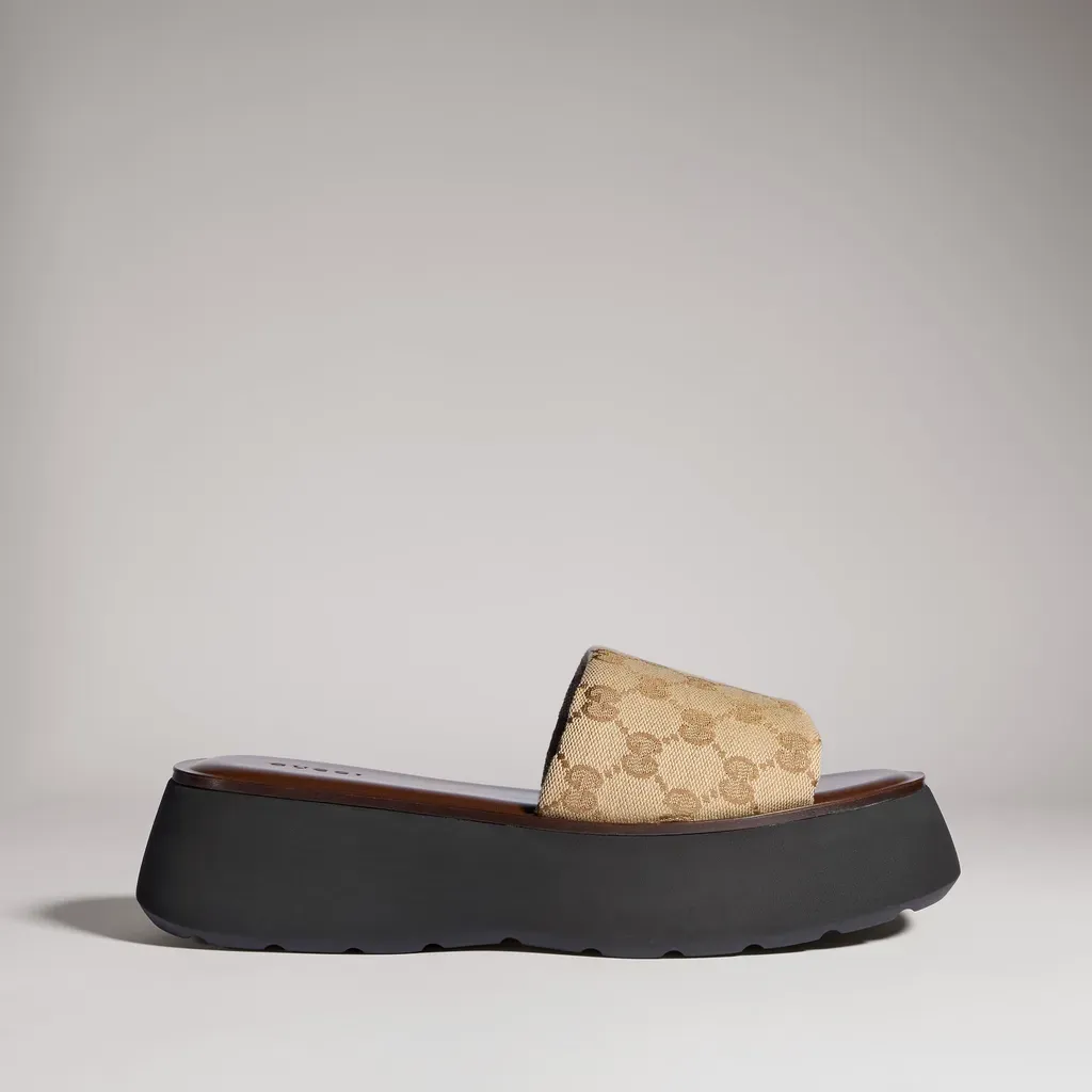 Flatform Slide Sandal