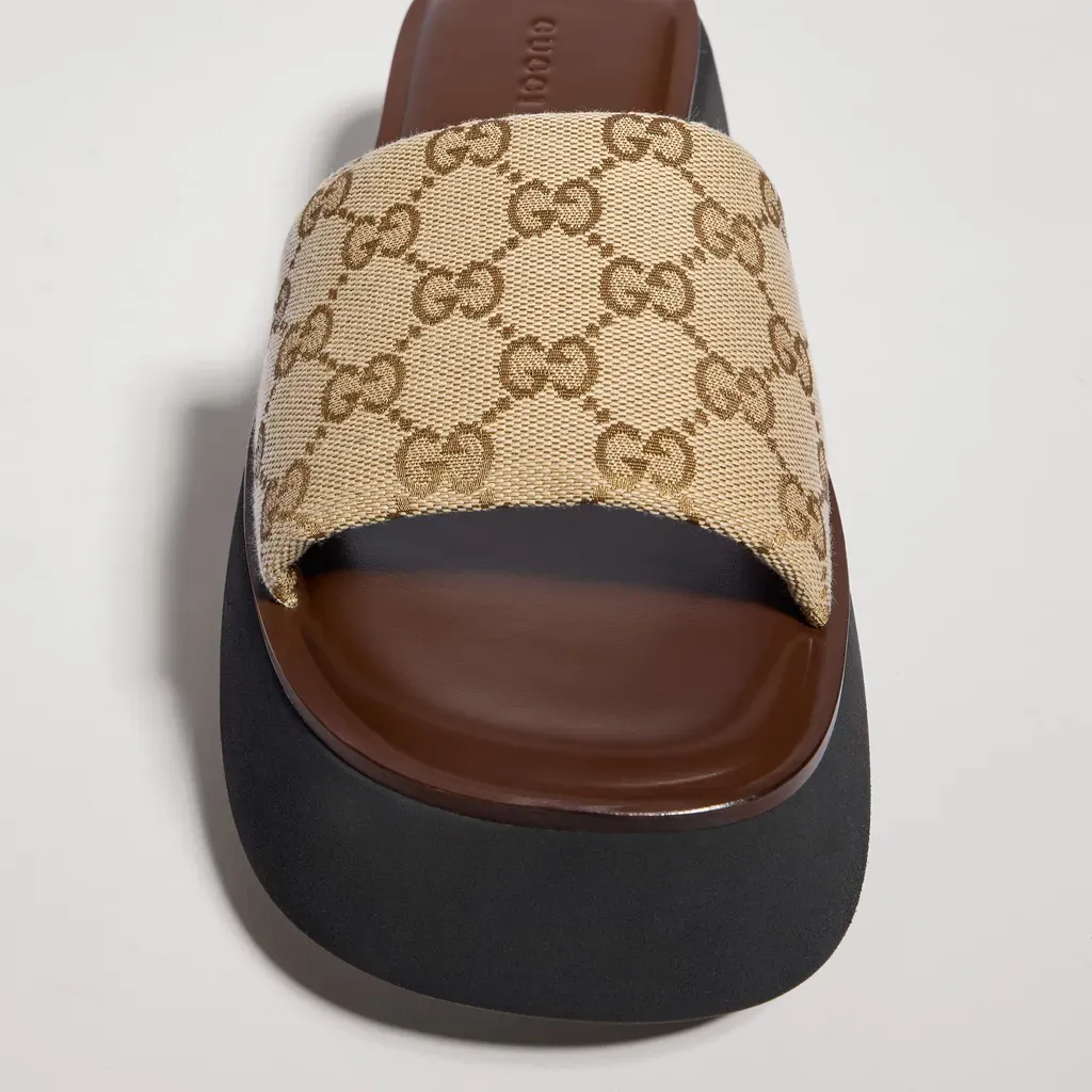 Flatform Slide Sandal