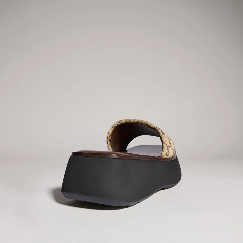 Flatform Slide Sandal