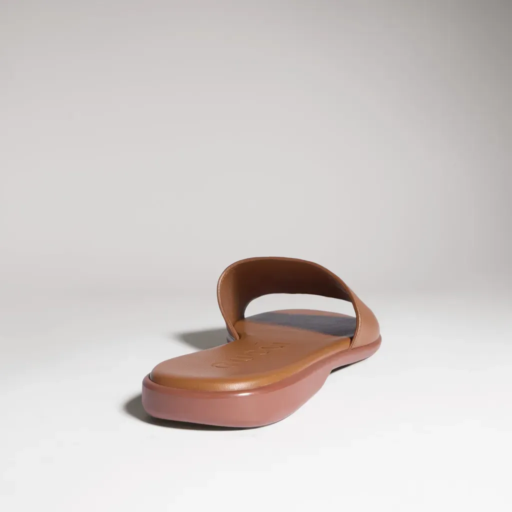 Slide Sandal With Double G