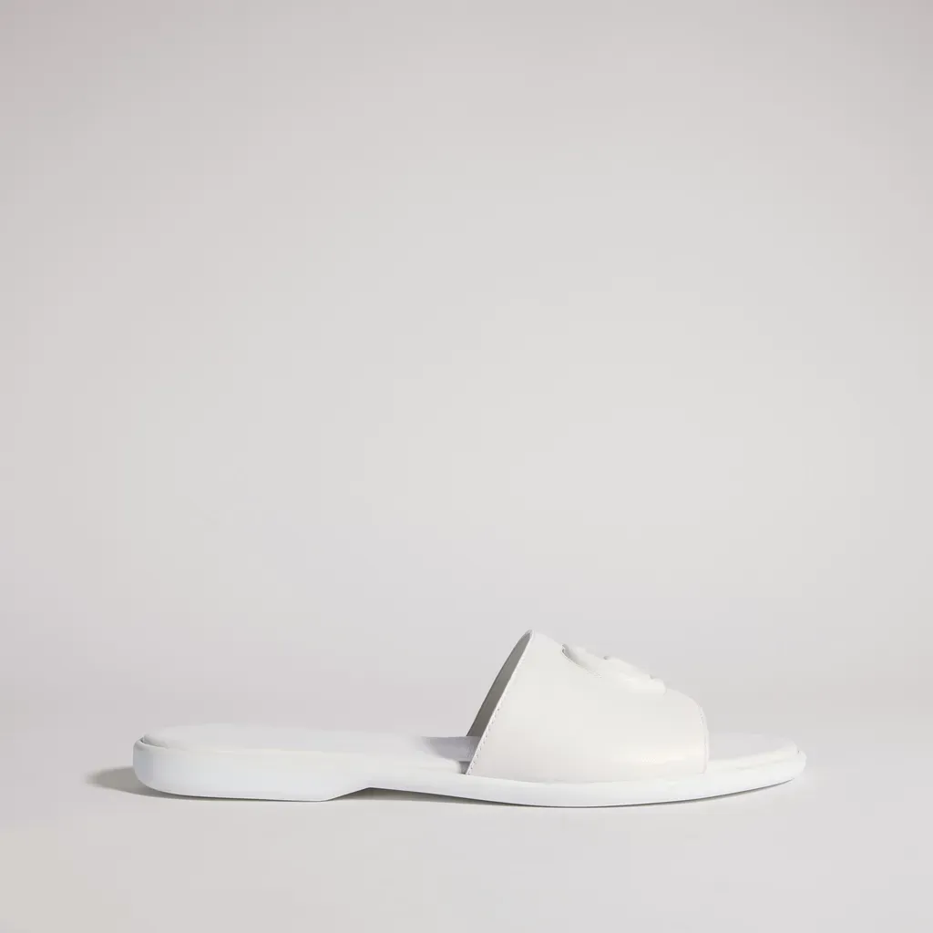 Slide Sandal With Double G