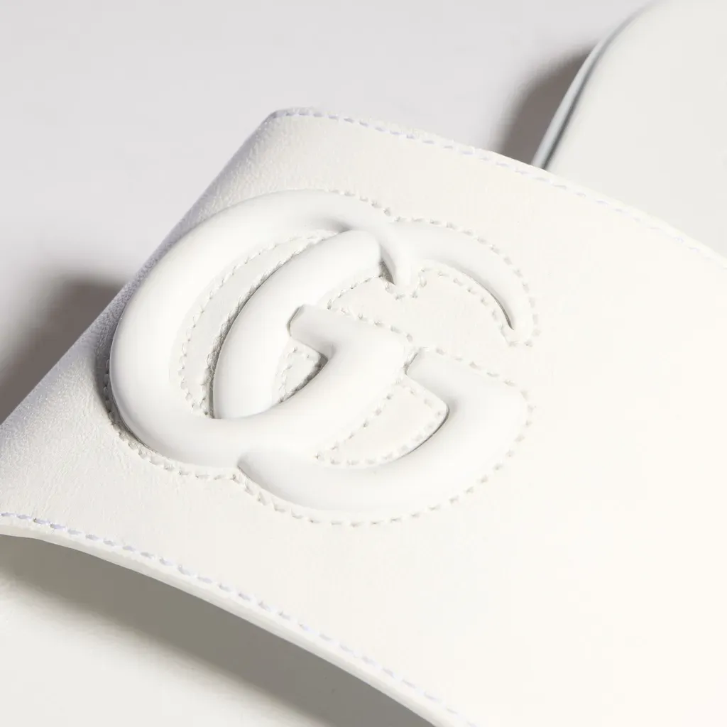 Slide Sandal With Double G