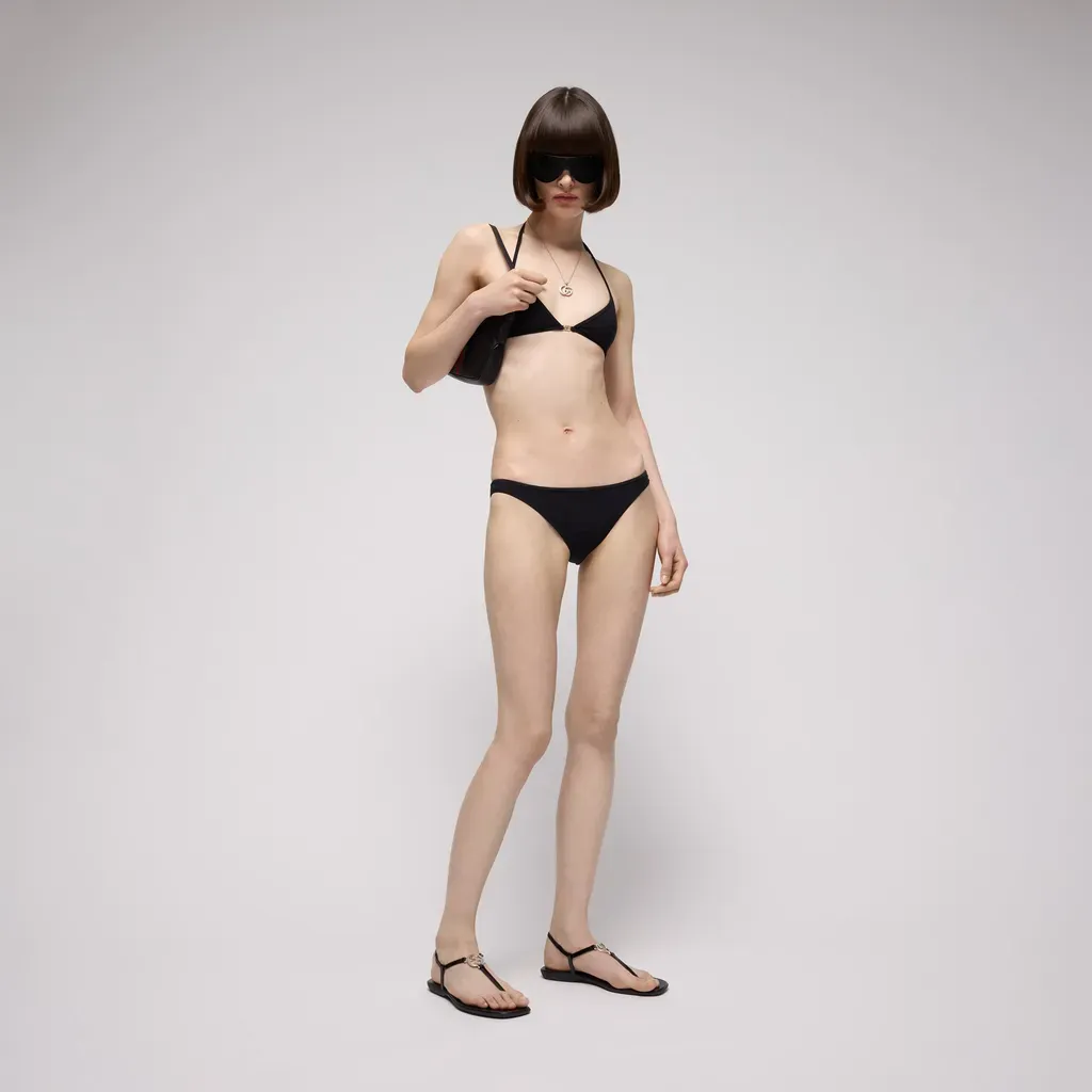 Thong Sandal With Interlocking G