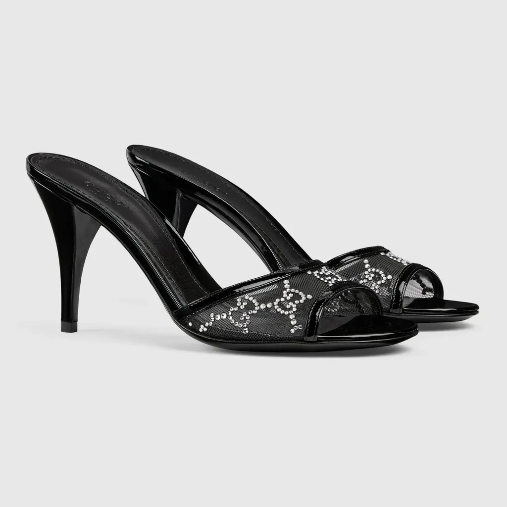Crystal Slide Sandal