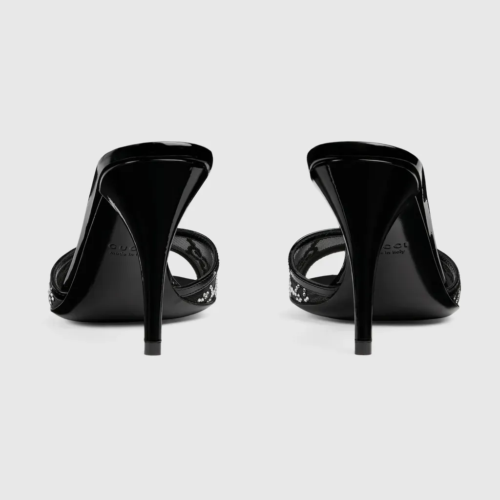 Crystal Slide Sandal
