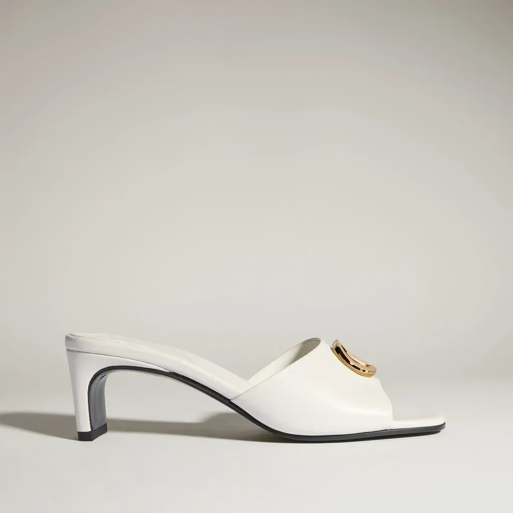 Slide Sandal With Double G