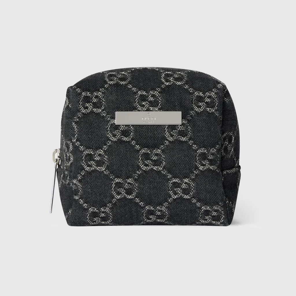 Small Cosmetic Case With Gucci Plaque