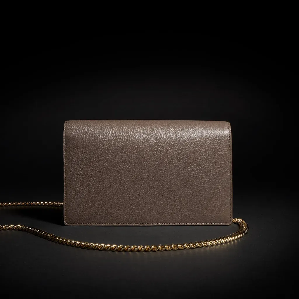 Bi-Color Gg Marmont Wallet On Chain
