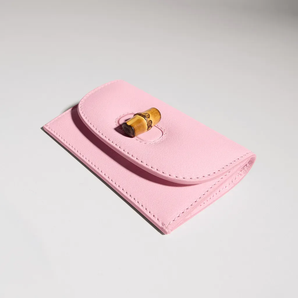 Card Case With Bamboo
