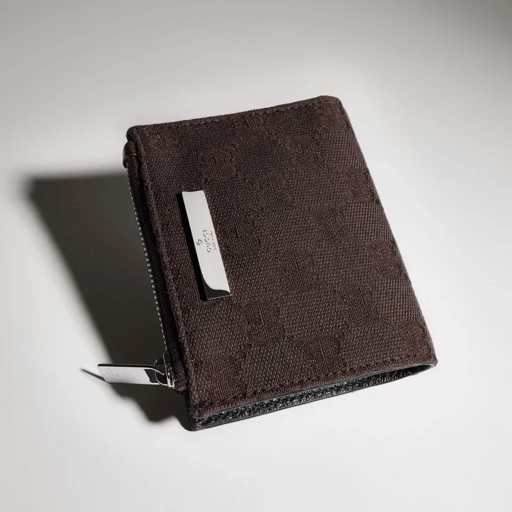 Small Wallet With Gucci Plaque