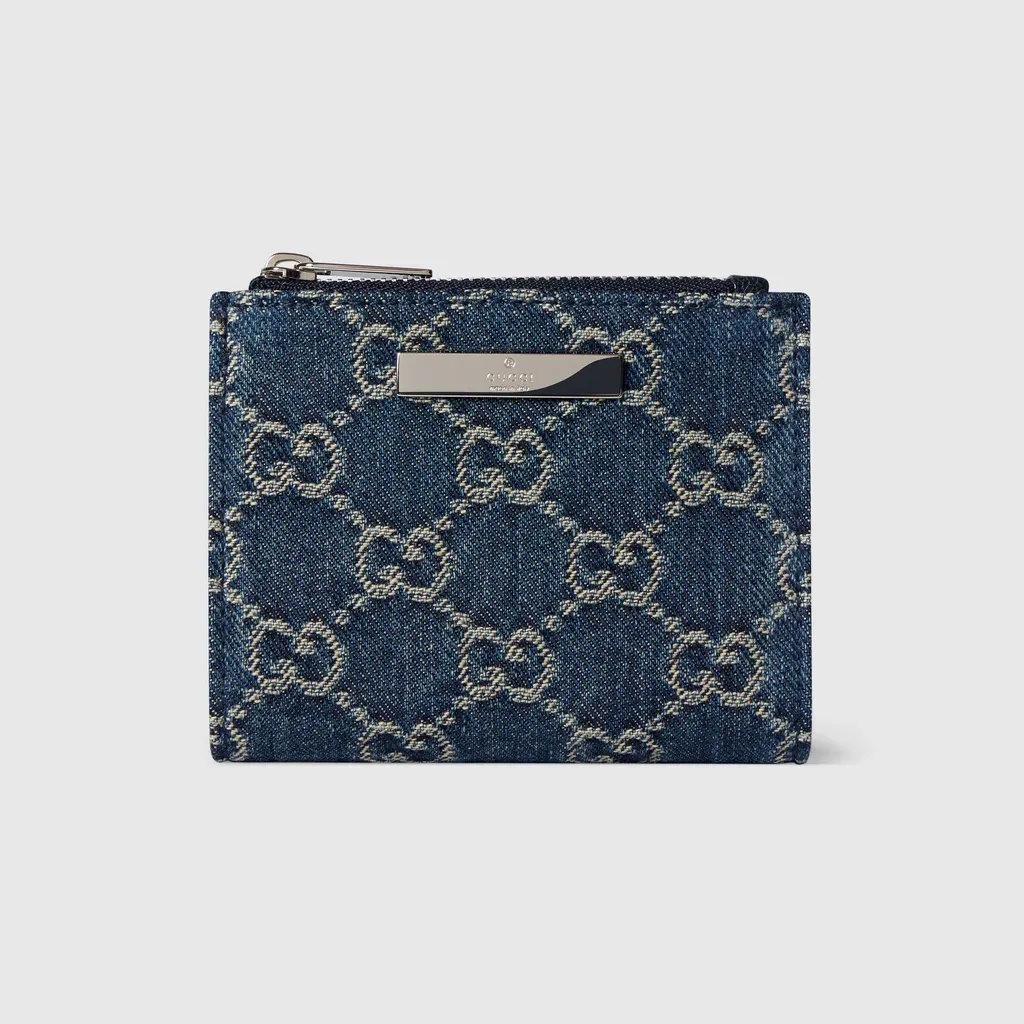 Small Wallet With Gucci Plaque