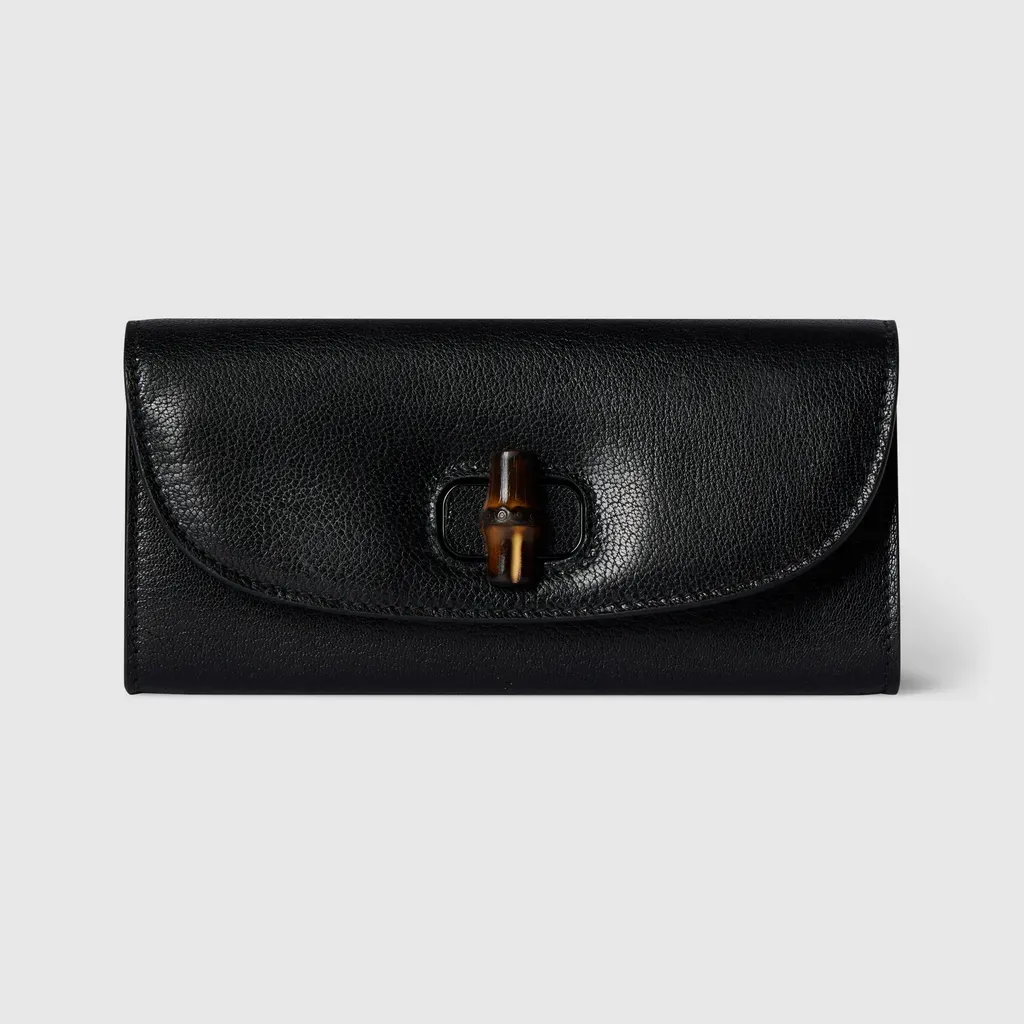 Long Wallet With Bamboo
