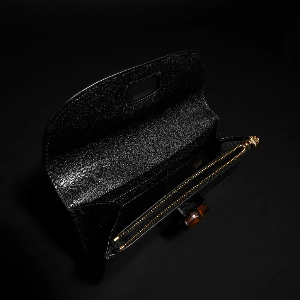 Long Wallet With Bamboo