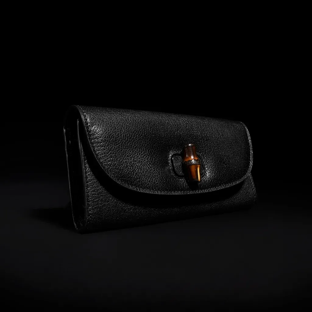 Long Wallet With Bamboo