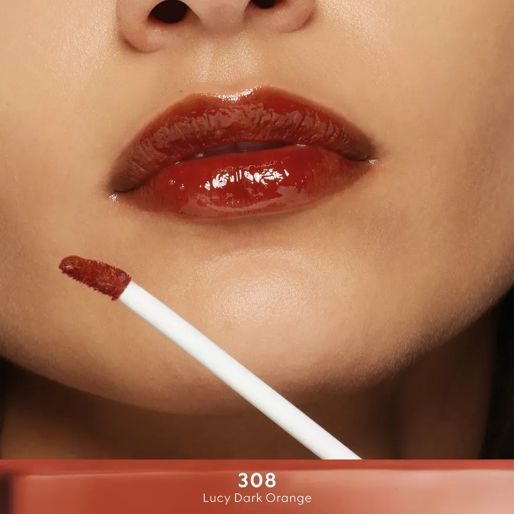 308 , Gucci Glow Oil-In-Water Tint Lucy Dark Orange