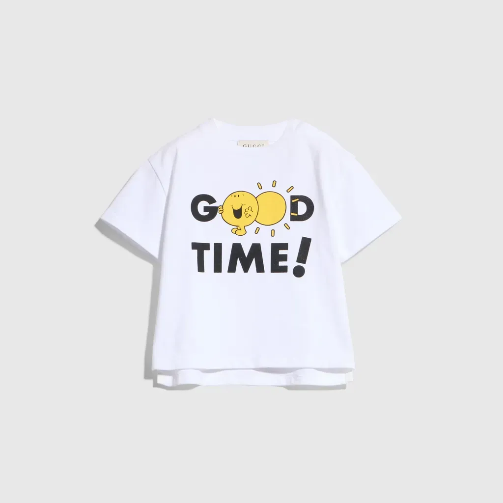 Baby Cotton T-Shirt With Print